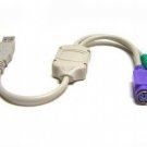 PS2 to USB Converter Adapter Cable