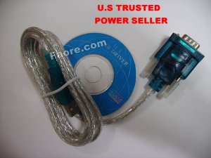 USB 2.0 to RS-232 RS232 Converter Adapter Serial Cable