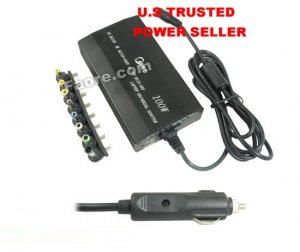 CAR UNIVERSAL LAPTOP/NOTEBOOK DC POWER CHARGER ADAPTER