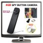 4GB Mini Spy Cam Button Video Camera Recorder 4G DVR