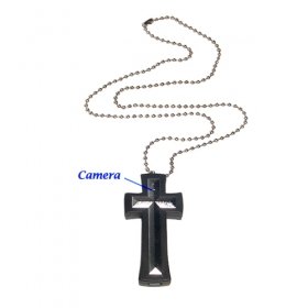 Cheap 8GB Cross with Necklace Mini Digital Video Recorder w/ 3.0MP Hidden Camera,Spy-Cross