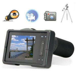 40x Zoom Monocular Telescopic Digital Camera with 2.5 Inch LCD Display