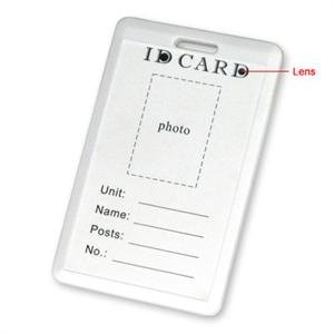 4GB ID Card Spy DVR Camera w/ Audio& Video functions,ID Ccard Camera