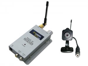 Wireless Pinhole Spy Camera and Receiver, Original Tiny Hidden Cams