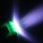 White Light Solar Powered Self-Recharge Flashlight Keychain