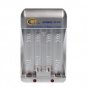 4-Channel Quick Charger for AA/AAA Batteries (100V~240V)