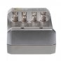 4-Channel Quick Charger for AA/AAA Batteries (100V~240V)