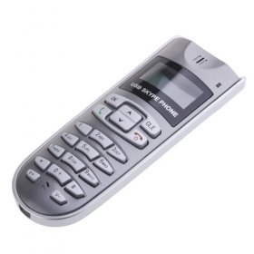 Internet Phone for Skype with Wall Mount