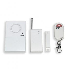 Magnetism wireless alarm with remote control(for gates)