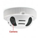 Colour CCD Camera, Smoke Detector Style, Adapter CE