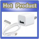 iphone USB Wall Charger + Cable For IPod Touch IPhone 3G
