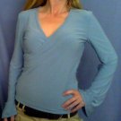 NEW-- Yoga Wear- Super Comfy, Wrap-Style Yoga Top--Made in the USA---