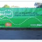 Super Big Outdoor vinyl banner sign with complete advertising printing