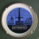 Old San Francisco Advertising Banker Convention Ashtray 1970