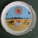 1968 Retro Miami Beach Advertising Banker Convention Ashtray