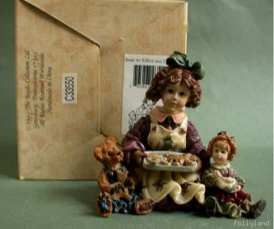 Retired Boyds Dollstone The Baker Jean Elliot Premier Edition