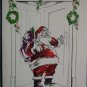 Vintage Shelburne Hotel Atlantic City Santa Christmas Card