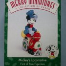 1998 Hallmark Ornament Mickey's Locomotive Express Disney