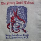 Old South Jersey Devil Tavern Paper Cocktail Bar Napkin