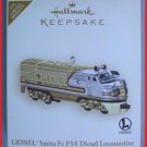 Hallmark Ornament 2006 Lionel SantaFe F3A Locomotive Colorway