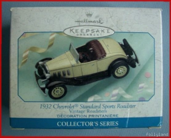 1999 Hallmark Vintage 1932 Chevrolet Standard Roadster 2nd