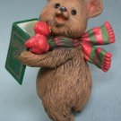 1980 Hallmark Ornament Caroling Bear Songbook Carols