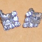 Vintage Rhinestone Earrings