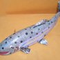 Outsider Art Carved Fish Signed