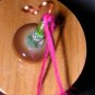 Light weight Hand carved beaded drop spindle