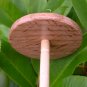 Glass Beaded Silk Flicker Top Whorl Drop Spindle           OOAK