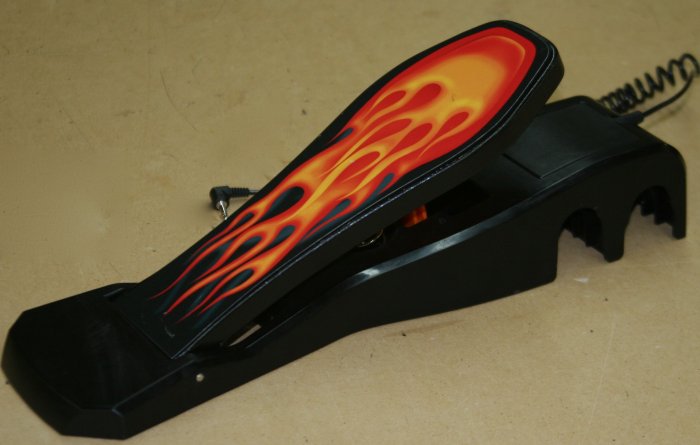 Rock Band Bass Drum Pedal Replacement Kit- Flames - Old Models