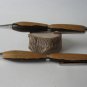 Two Tone Black and White Ebony Pen Set