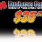 1000 Full  Color Business Cards