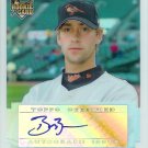 2007 topps chrome Brian burres white refractor auto /200