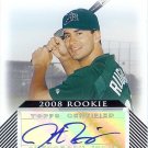 2008 Moments and Milestones Justin Ruggiano autograph