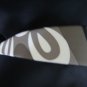 NEW HEADBAND M/W AUTHENTIC SIGNED EMILIO PUCCI SILK LAVENDAR / GRAY