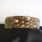 NEW FEATHER HEADBAND PHEASANT "ALMOND" 1.5" Width