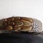 New Feather Headband "Mahogany" Pheasant & Black/White Guinea feathers 1.5"W