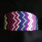 New Headband m/w Missoni Zigzag Silk Fuschia, Blue, Green, Aqua
