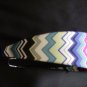 New Headband m/w Missoni Zigzag Silk Fuschia, Blue, Green, Aqua
