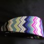 New Headband m/w Missoni Zigzag Silk Fuschia, Blue, Green, Aqua