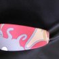 Headband made with authentic Emilio Pucci Silk Blue Yellow