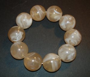 Cream Soda Beaded Bracelet