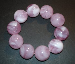 Pink Lemonade Creme Beaded
