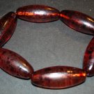 Red Speckal Beaded Bracelet