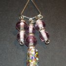 Gold & Purple Clarity Pendant