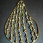 Gold Ball Drop Pendant
