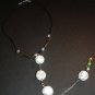 Clear Shattered Globes & Tones Necklace