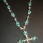 Green & Silver Cross