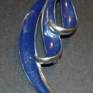 Blue Streams Brooch